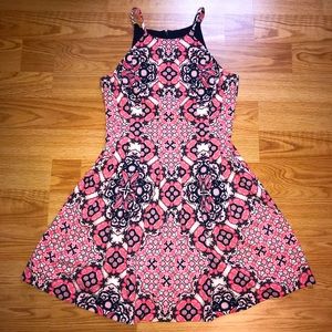 Beautiful coral color dress